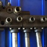 Rozdzielacz A22 1376 TS3 H1 + zawory Hydrotechnik Frutigen VV1GA