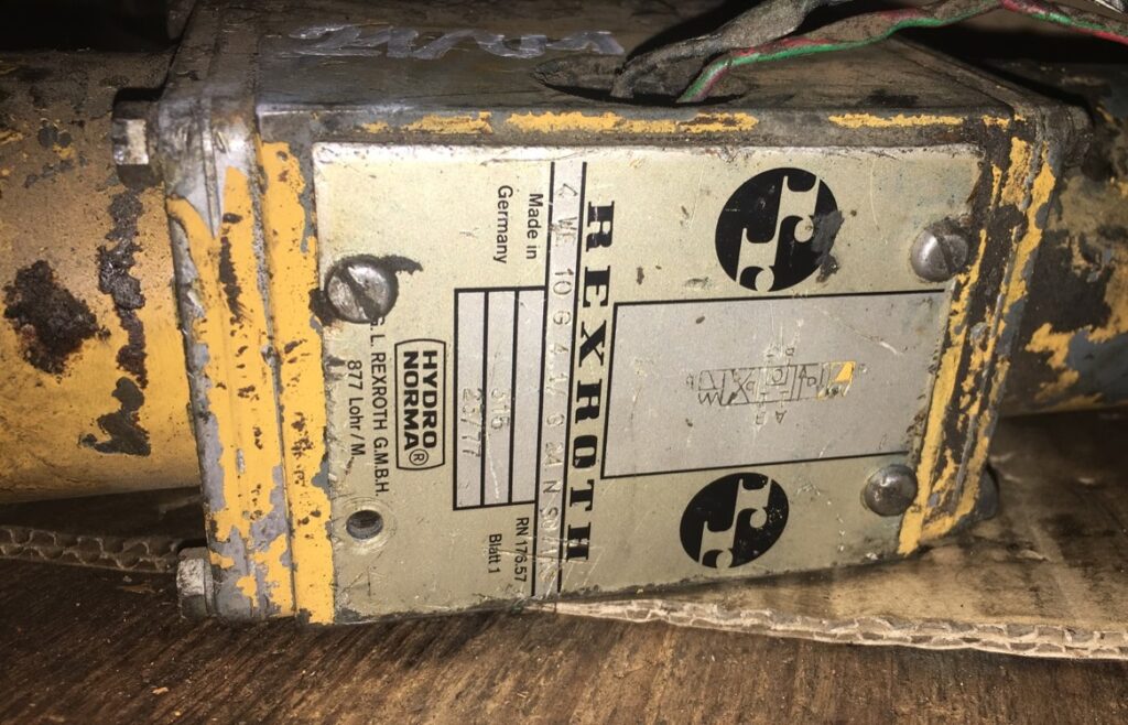 Rexroth hydronorma 4/3 zawór z cewkami 4 WE 10 G 4 1 / G 24 N S0 110
