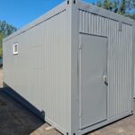 Kontener 20′ szatniowo-łazienkowy, biurowy.