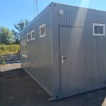 Kontener 20′ szatniowo-łazienkowy, biurowy.