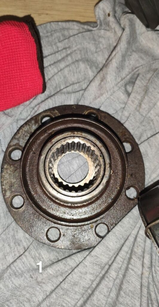 Przekładnia główna z mechanizmem różnicowym Koparka Eder 805 ZF APL B-745