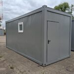 Kontener sanitarny uniwersalny socjalny pracowniczy 20′ – toalety, pisuary, umywalki, prysznice