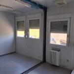Kontener DUO biurowy podwójny socjalny z łazienką oraz aneksem kuchennym – wymiary : 6,06 m x 4,90 m