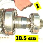 Przekładnia główna z mechanizmem różnicowym Koparka Eder 805 ZF APL B-745