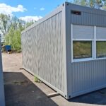 Kontener biurowy 20′ socjalny pracowniczy 6,06 m x 2,45 m , z nową wykładziną