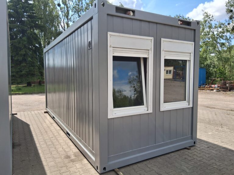 Kontener biurowy 20′, socjalny, pracowniczy – 6,06 m x 2,45 m