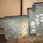 Rozdzielacz z koparki EDER M 805 – zawory sterowania