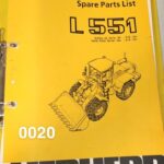 Liebherr L551 Katalog części zamiennych
