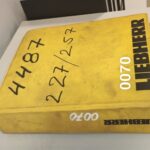 Liebherr A902 ZW A900 A912 katalog części zamiennych