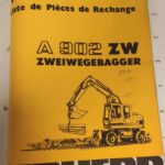 Liebherr A902 ZW A900 A912 katalog części zamiennych