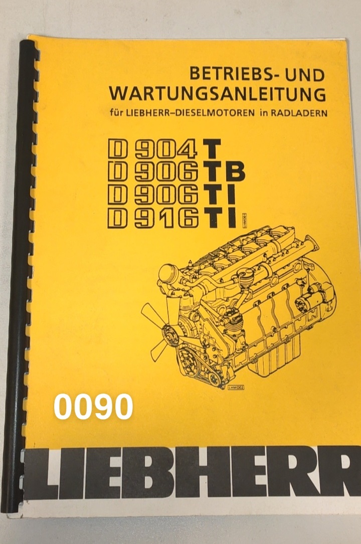 Liebherr Silniki D904 T / D906 TB / D906 TI / D916 TI instrukcja obsługi