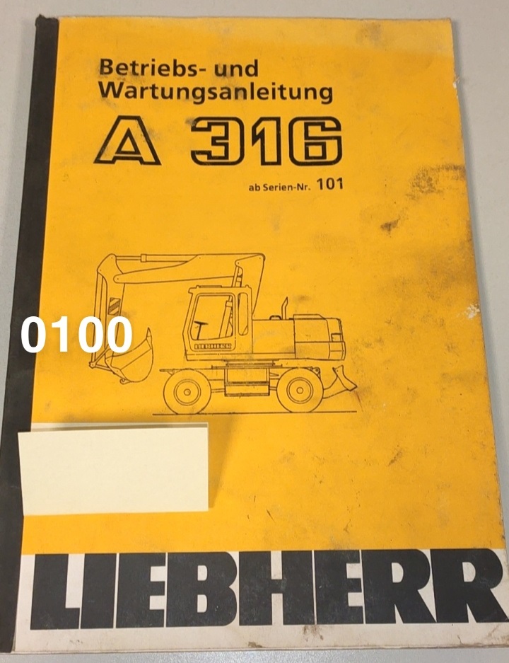 Liebherr A316 instrukcja obsługi