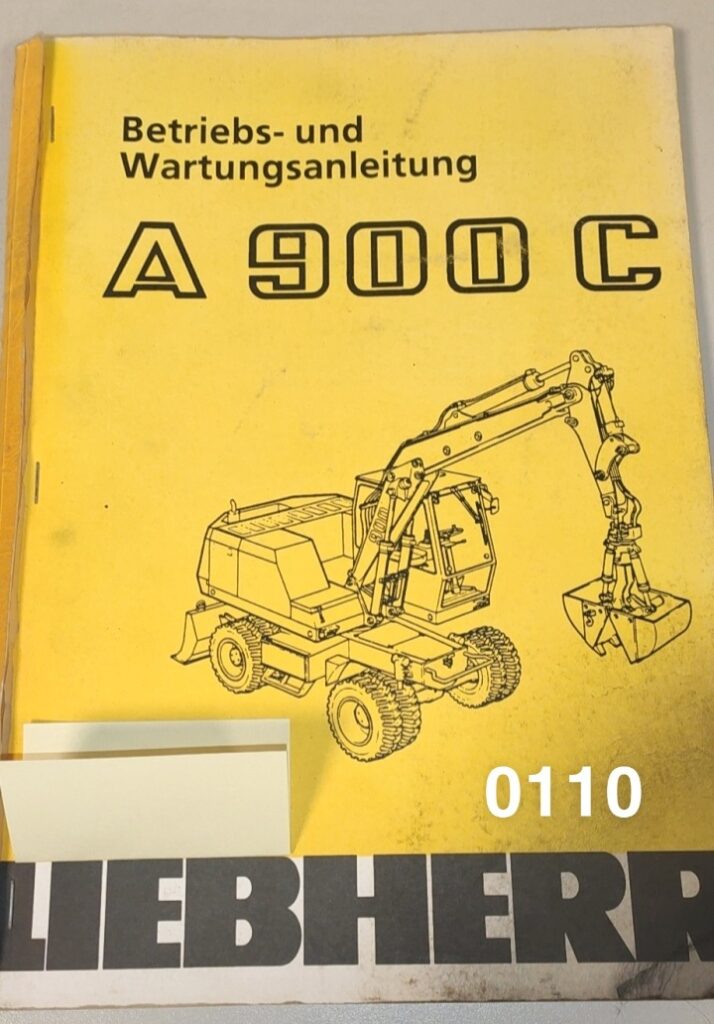 Liebherr A900C instrukcja obsługi