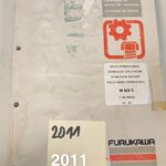 Furukawa W625E instrukcja obsługi + katalog części zamiennych DTR