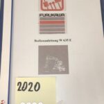 Furukawa W635E instrukcja obsługi + katalog części zamiennych silnika DTR