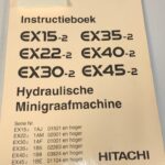 Hitachi EX45-2 Katalog części + instrukcja obsługi DTR