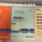 Hitachi EX45-2 Katalog części + instrukcja obsługi DTR
