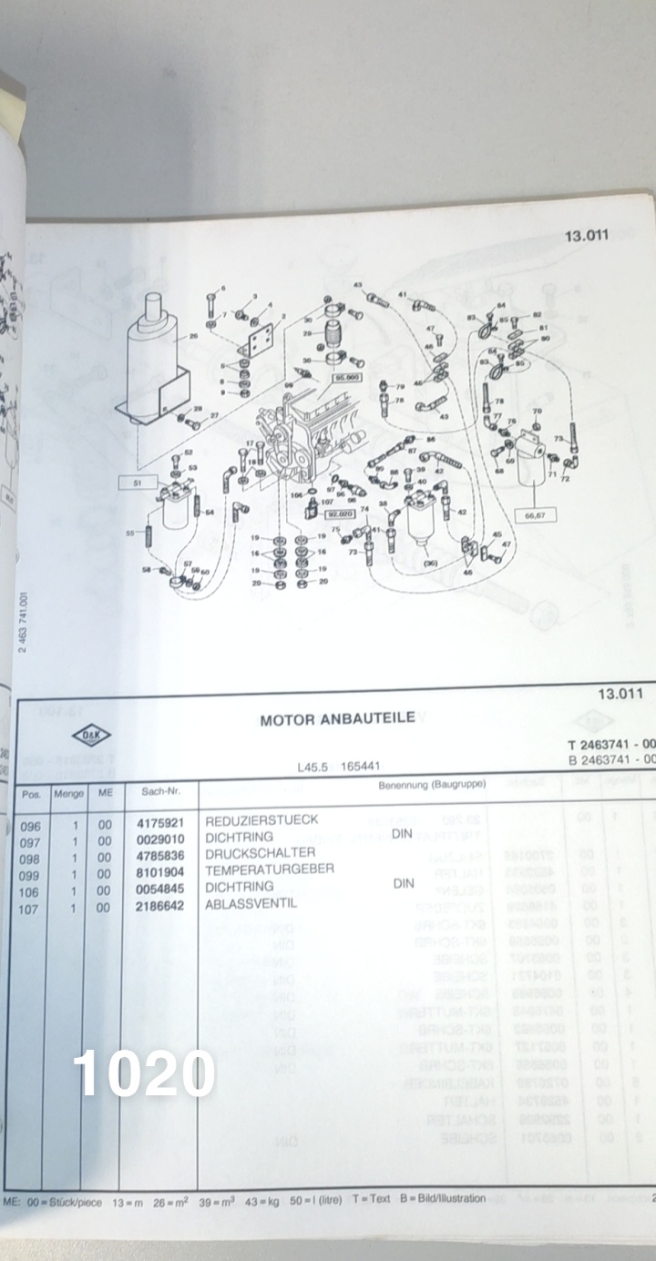 O&K L45 C ładowarka instrukcja obsługi + katalog części zamiennych