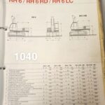 O&K RH6 / RH6 HD / RH6 LC koparka instrukcja obsługi + katalog części zamiennych