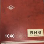 O&K RH6 / RH6 HD / RH6 LC koparka instrukcja obsługi + katalog części zamiennych