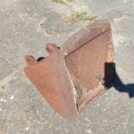 Łyżka 38 cm, sworzeń fi 40 mm, ramie 14 cm