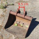 Łyżka 44 cm, sworzeń fi 25 mm, ramie 9,5 cm