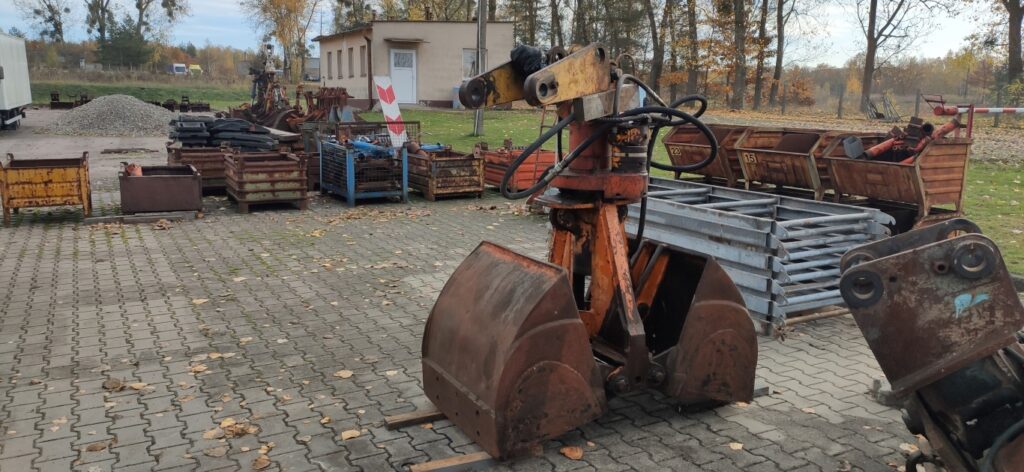 Chwytak 2 łupinowy hydrauliczny