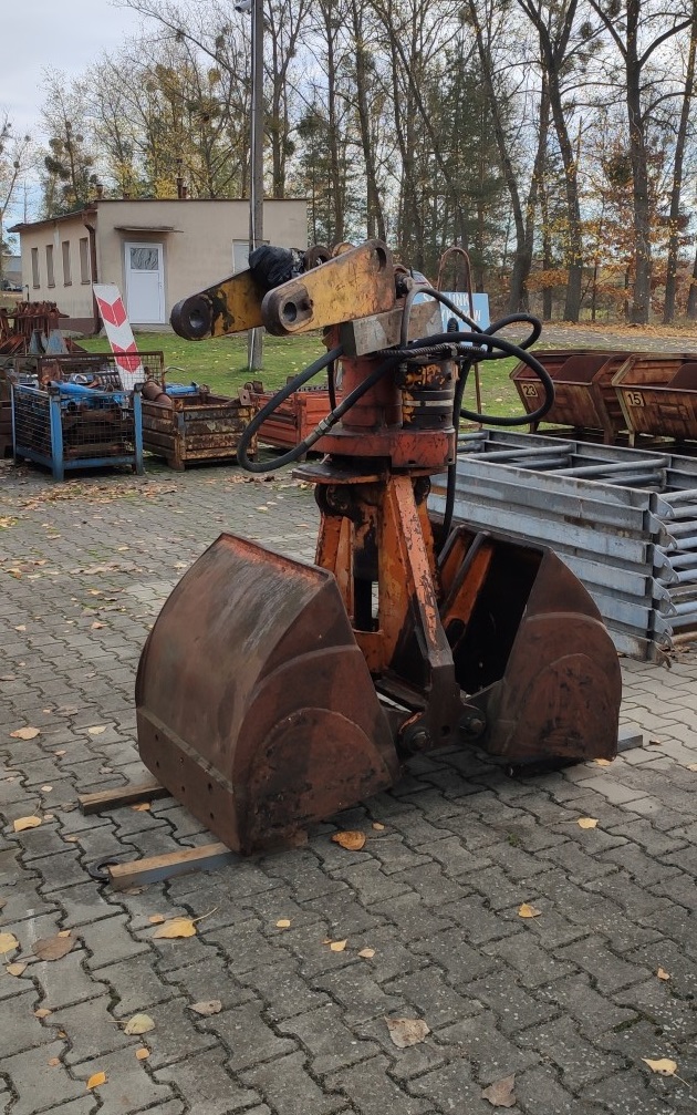 Chwytak 2 łupinowy hydrauliczny