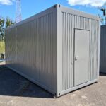 Kontener biurowy 20′ socjalny pracowniczy 6,06 m x 2,45 m , z nową wykładziną