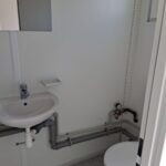 Kontener DUO biurowy podwójny socjalny z łazienką oraz aneksem kuchennym – wymiary : 6,06 m x 4,90 m