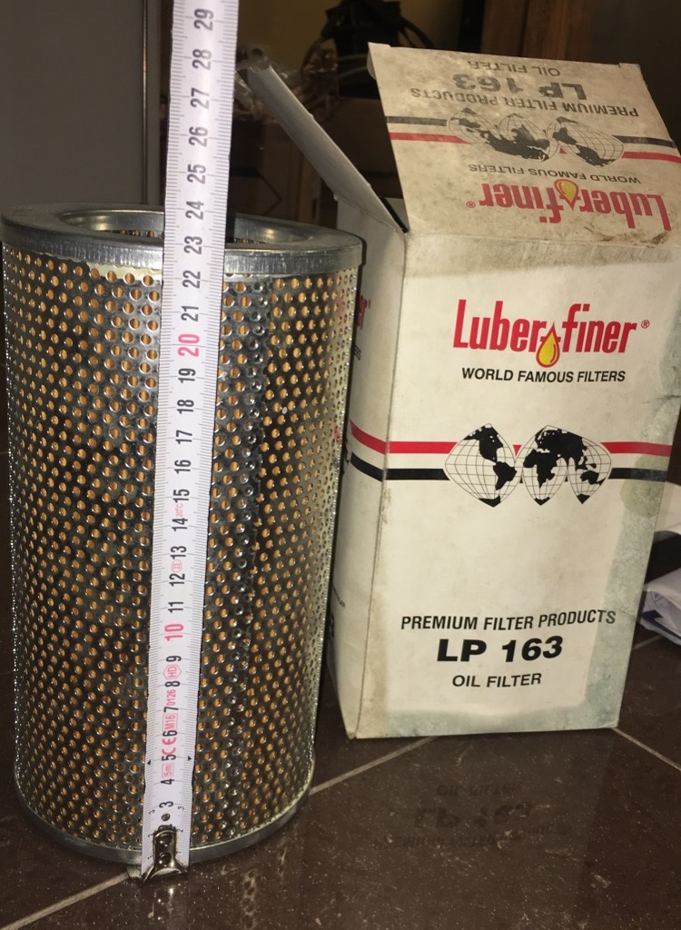 Wkład filtra oleju Luber Finer LP163 (CAT 1R-0721)