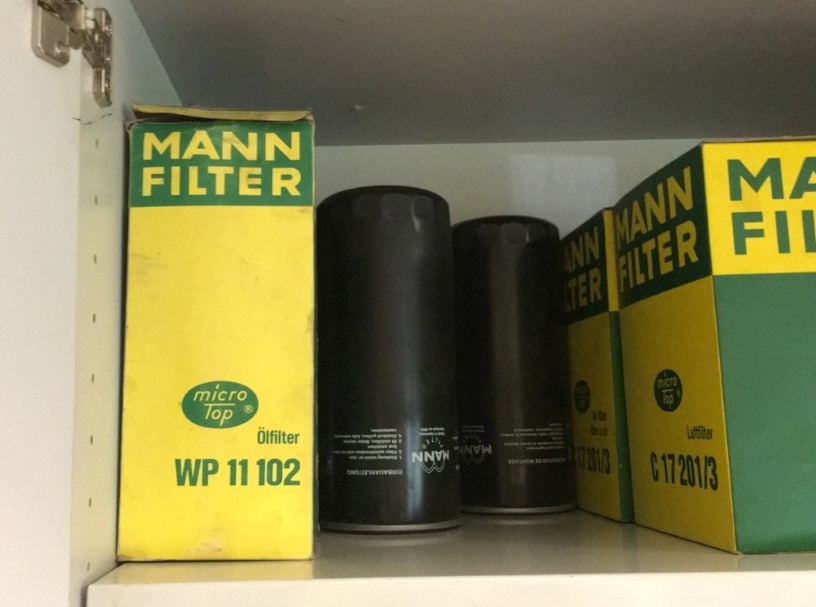 Filtr oleju MANN WP11102 WP11 102