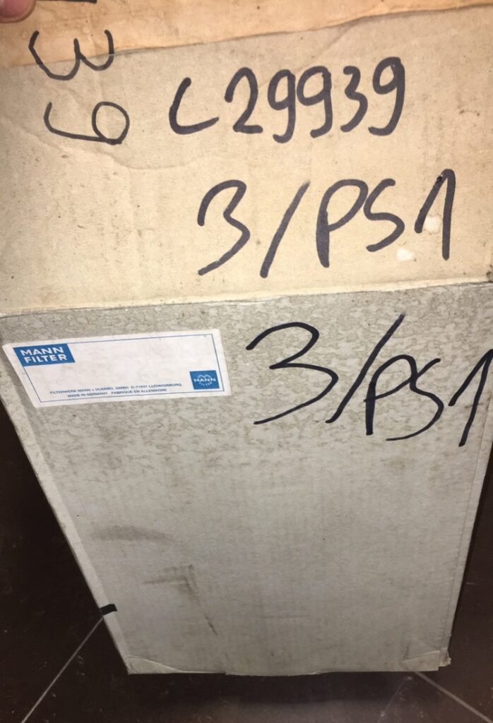 Filtr powietrza MANN C29939