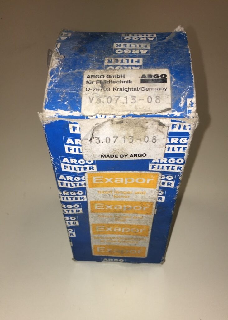 Filtr hydrauliczny ARGO V3.0713-08