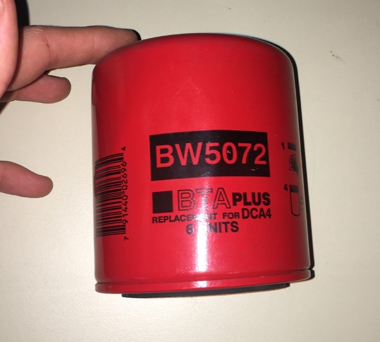 Filtr cieczy chłodzącej Baldwin BW5072 WF2072 WIX: 24072