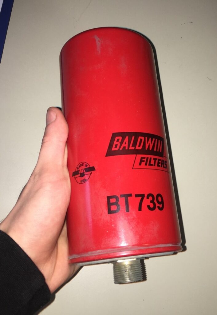 Filtr oleju hydraulicznego Baldwin BT739 WD962/9 5005092