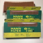 Kabinowy filtr powietrza MANN C 3463 E21L LX 285
