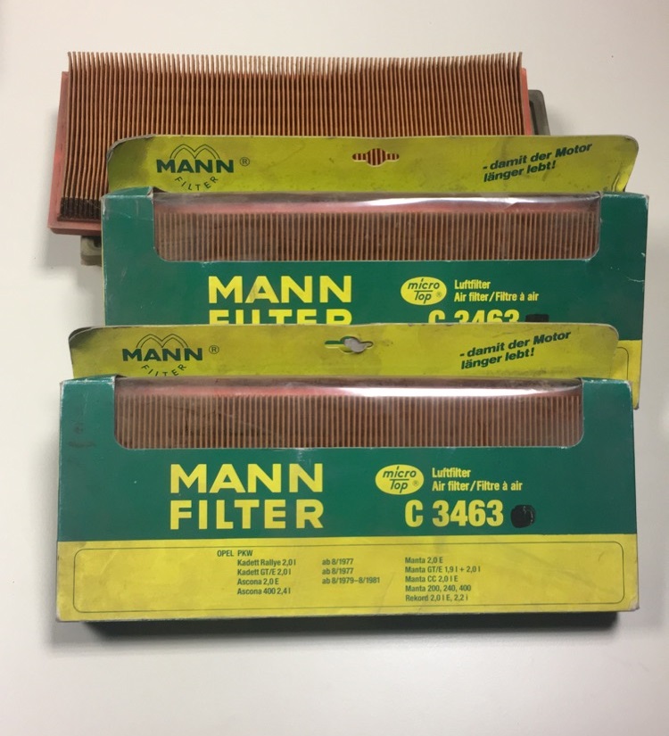 Kabinowy filtr powietrza MANN C 3463 E21L LX 285