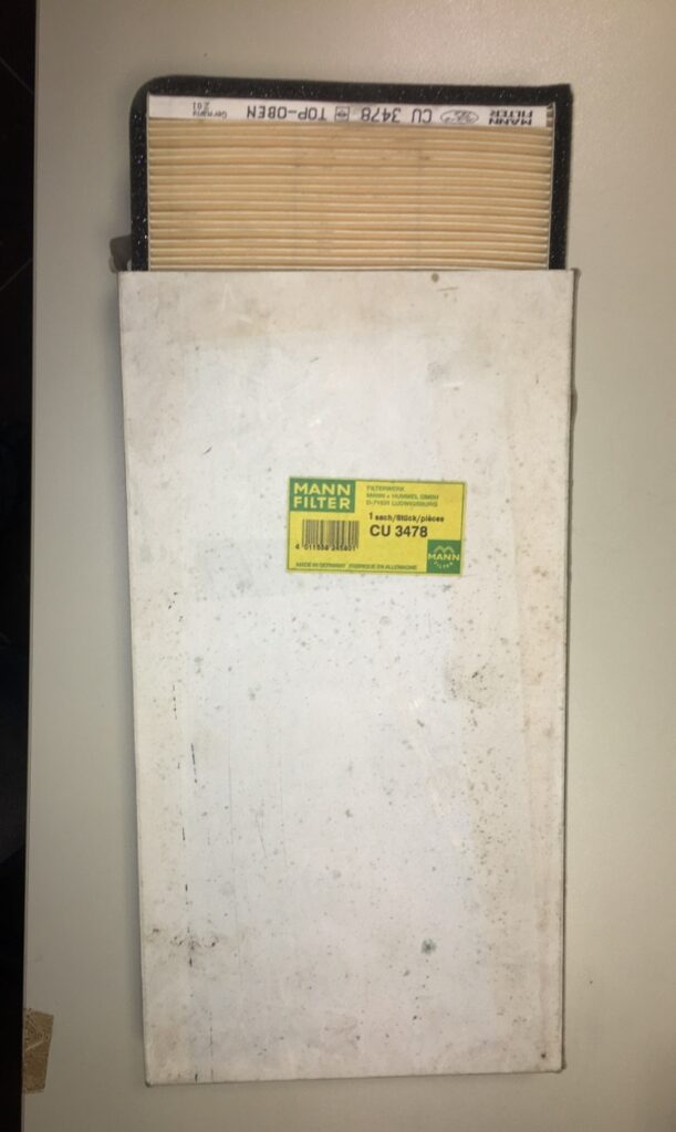 Kabinowy filtr powietrza MANN CU 3478 PA4957 AF25733 P787408 E932LI