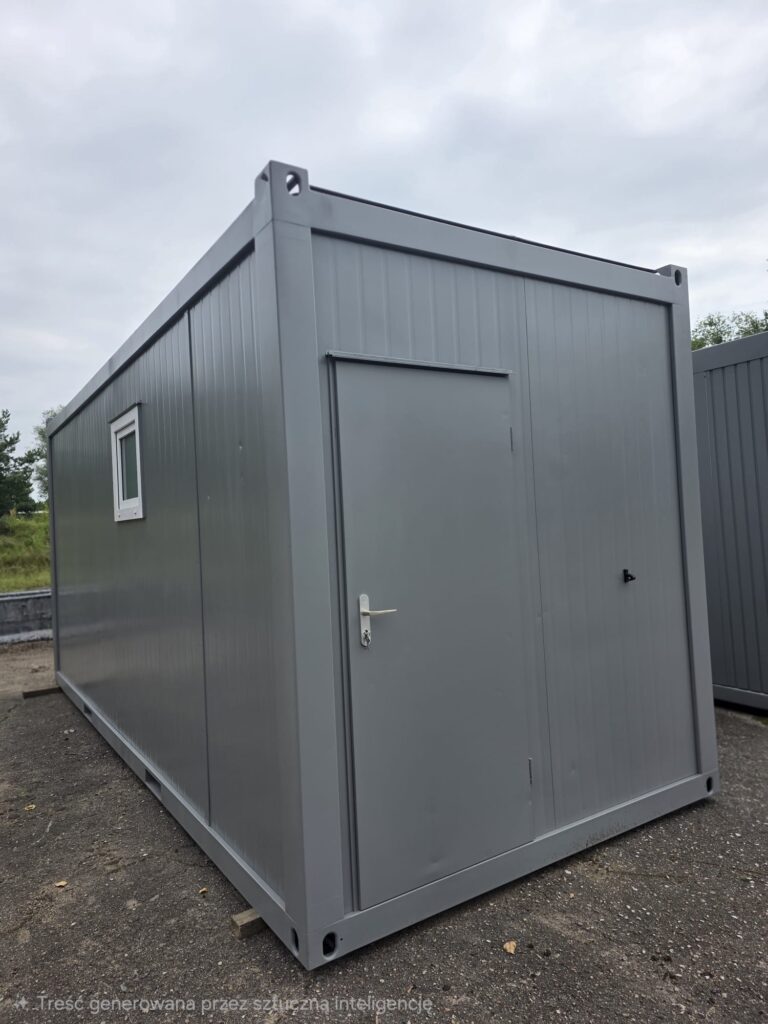 Kontener sanitarny uniwersalny 20′ 6.06 m x 2.45 m