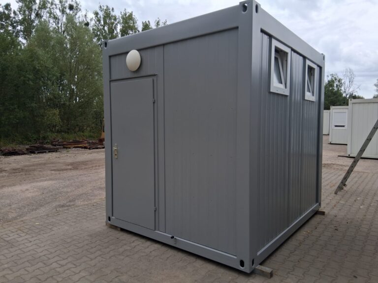 Kontener, Pawilon sanitarny toaletowy damsko-męski 10′ (3,00 m x 2,45 m)